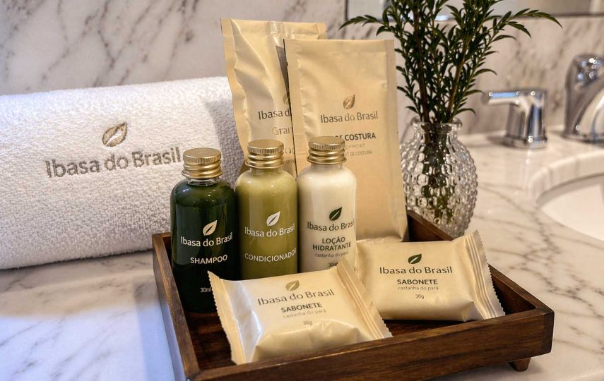 Amenities para banheiros de hotel: como montar um kit completo
