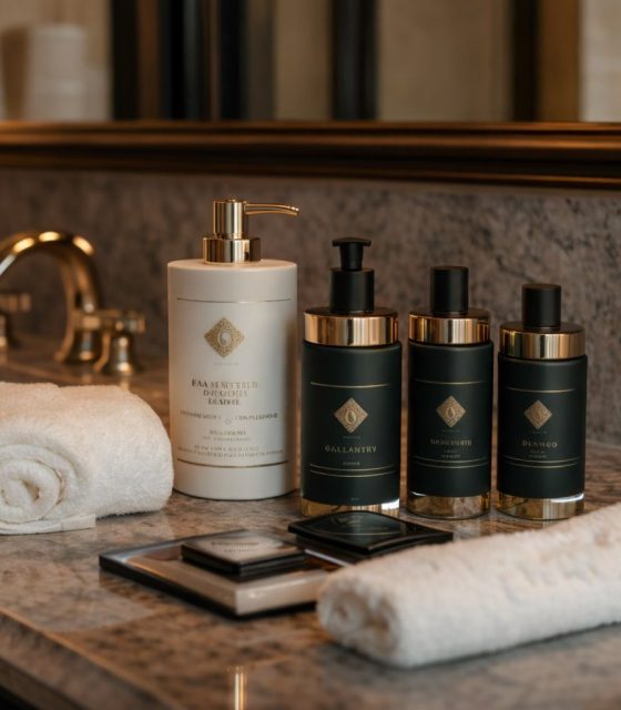 Amenities para hotéis boutique e projetos de hospedagem