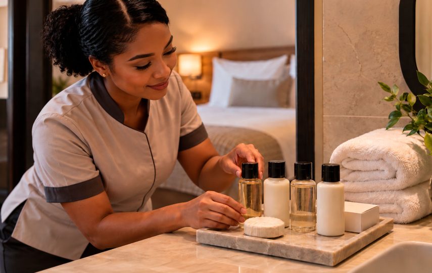 Quantidade de amenities por quarto: como definir o número ideal para cada hóspede